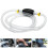 2pcs 2M High Flow Siphon Hand Pump Portable Manual Car Fuel Transfer Pum 2