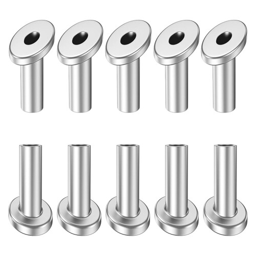 40 Pack Angle Beveled Protector Sleeves, Wood Post Protector Stair Cable Railing 1/8, 30 Degree 2