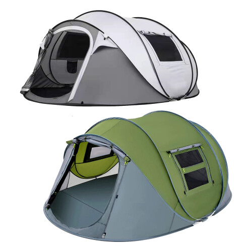 Flexible Burst Up Tent with Privacy Preferences Net-Green 1