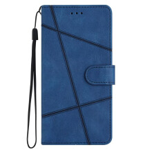 Leather Wallet Flip Case with Magnetic Closure, Stand, Retro Book Style Cover for Samsung Galaxy J5 2016