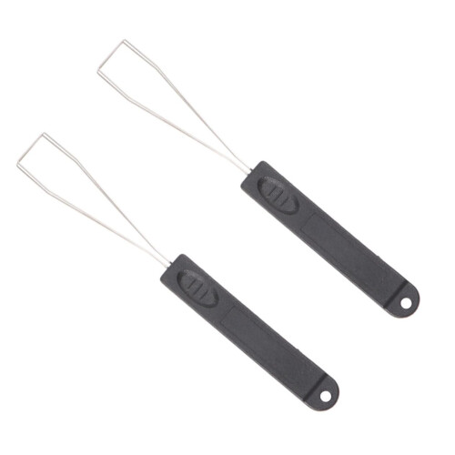 2pcs Keyboard Keycap Puller Tool Durable Steel Wire Keycap Removal Set for Cleaning