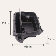 3X New Black Plastic Center Console Ashtray Assembly Box Fit for  5 Series F10 F11 F18 51169206347