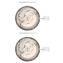 2X NH35 Bewegung Tag Datum Eingestellt Hoch Genaues Automatisches Mechanisches Armband mit Uhr Uhrwerk Stahl Stiel