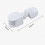 10X Infrared Motion Sensor AC110V-240V Adjustable Sensor  for PIR Body Motion Sensors (White) 8