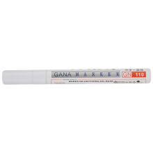6x White Permanent Car Tyre Tire Metal Paint Pen