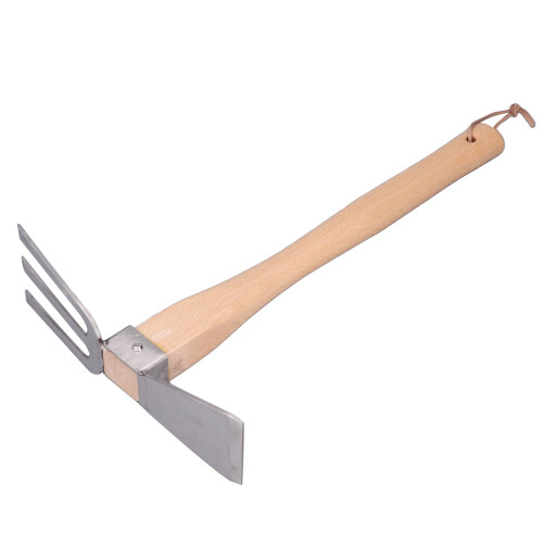 Compact Hoe Rake Hand Tool