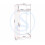 Seconique Denver 2 Door Wardrobe Bedroom Set - White Gloss 6