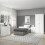 Seconique Denver 2 Door Wardrobe Bedroom Set - White Gloss 2
