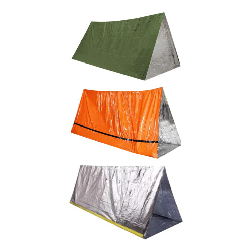 Foldable Space Saving Shelter Suitable for Emergency-Silver 2