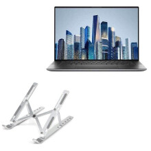 Adjustable Ergonomic Laptop Stand for Dell Precision 15 (5560), Foldable Portable Riser with Stable Anti‑Slip Base