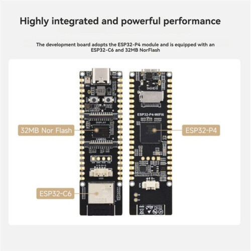 ESP32-P4 WIFI6 Development Board Based  ESP32-P4 and ESP32-C6 Support WiFi6  5 Support Xiaozhi AI Deepseek A 2