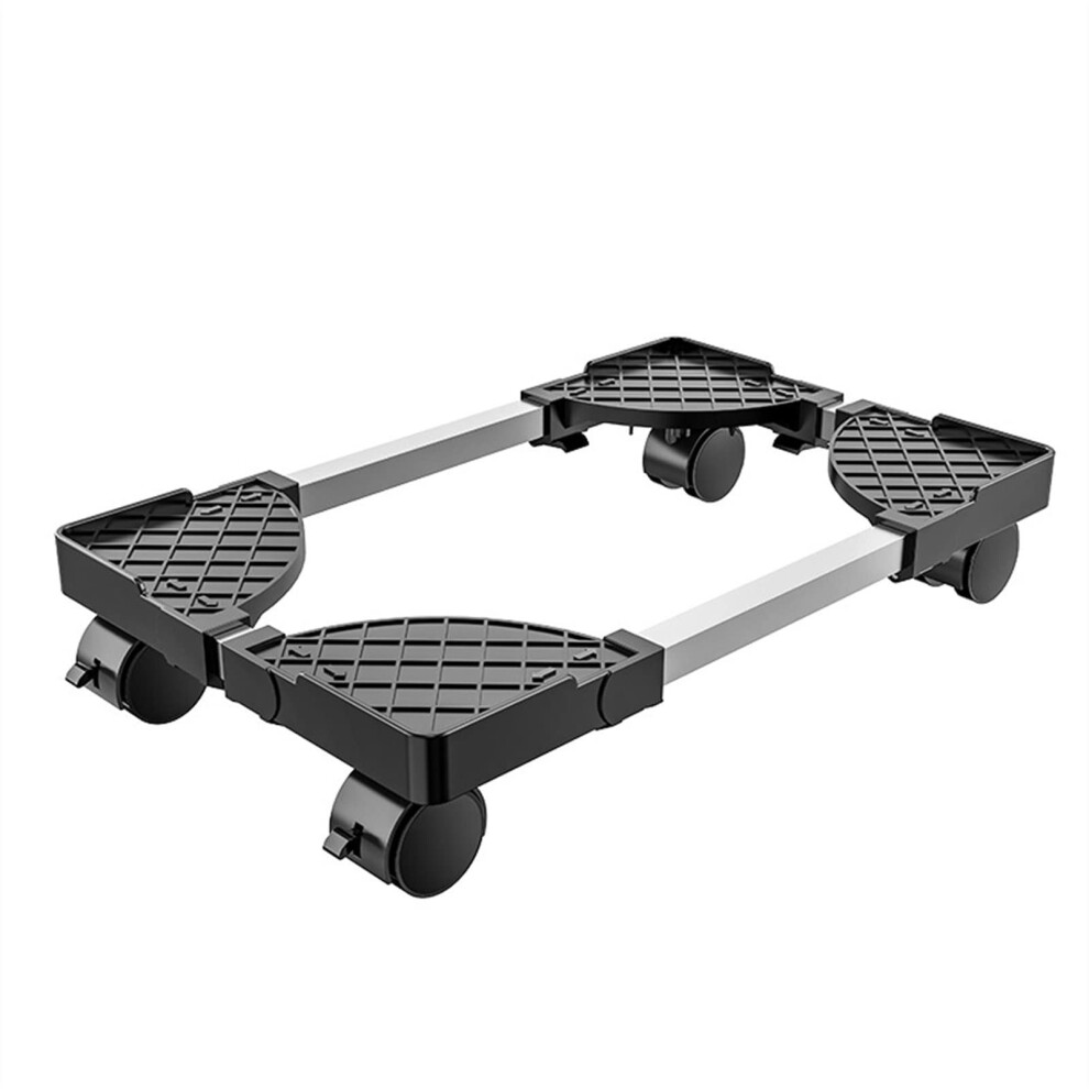 Adjustable Under Desk Cpu Stand With Wheels, 360 Swivel Mobility Pc Tower Stand For Desktop Chassis 9073542861591