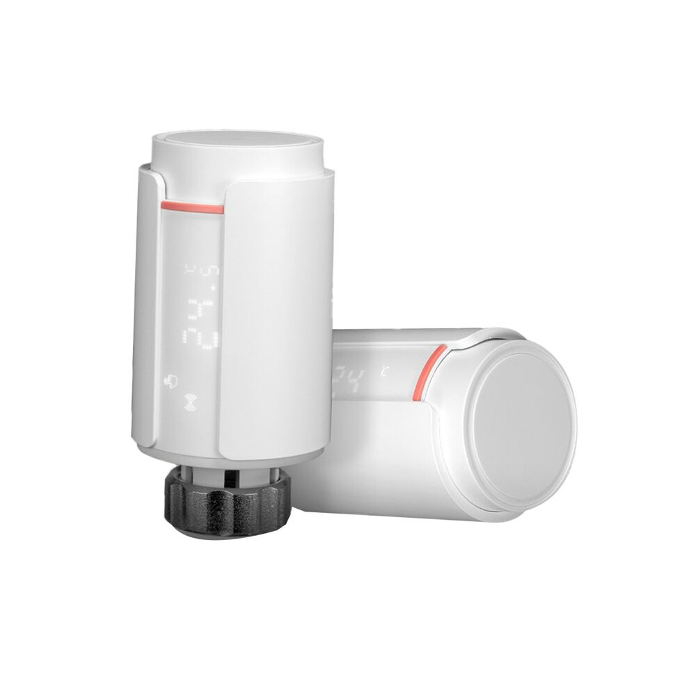 2Pcs Tuya Zigbee Thermostatic Radiator Valve Trv Programmable App Remote Temperature Controller 6033116867605