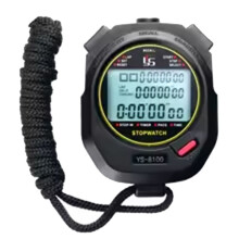 Sport Handheld Stopwatch Timer Alarm Clock Digital Stopwatch1/1000 Second Timing Electronic Chronograph Timer YS-8100