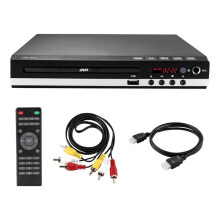 DVD-229 Player VCD CD Disc Media Player Machine with Remote USB HD 1080P Home DVD Player Box Multimedia EU Plug