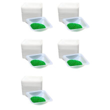 Wiegeschalen, 100 Ml, Einweg-Kunststoffschalen für Waagen, Antistatische Wiegeschalen, Laborschalen Aus Polystyrol, 500 Stück