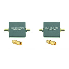 2X 118MHz-138MHz Airband Bandpass Filter BPF for RX