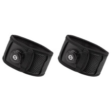 2X Verstelbare Elleboogbrace Tennis Elleboogbrace Ademende Armondersteuningsband Antislip Elleboogbeschermer voor Sportschoolsporten M