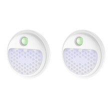 2X  Cat Odor Purifier,Cat Box Deodorizer Rechargeable,for All Kinds of Litter Box Bathroom Wardrobe Kitchen with Uv