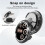 2 Pack Screen Protector Case for Google Pixel Watch 3 41mm, Bling Glitter Full Coverage Protective Cover with Tempered Glass 5