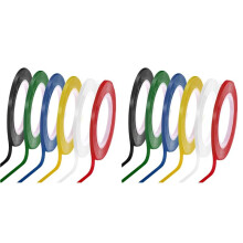 12 Rolls 1/8 Whiteboard Tape Thin White Board Tape Lines Pinstripe Dry Erase Art Tape Electrical Tape, 108 Feet Per Roll