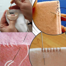 4pcs Sewing Finger Ruler for Even Stitches, Sewing Measuring Gauge, 2mm, 3mm, 4mm Quilting Templates Sewing Ruler
