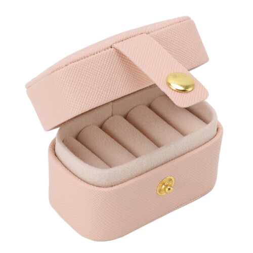 Mini Ring Storage Box PU Leather Jewelry Box