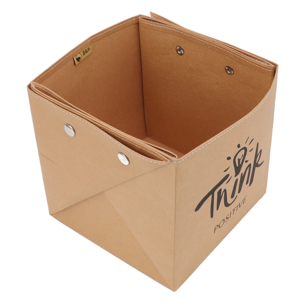 Folding Kraft Paper Storage Box Â Waterproof, 9058772690784