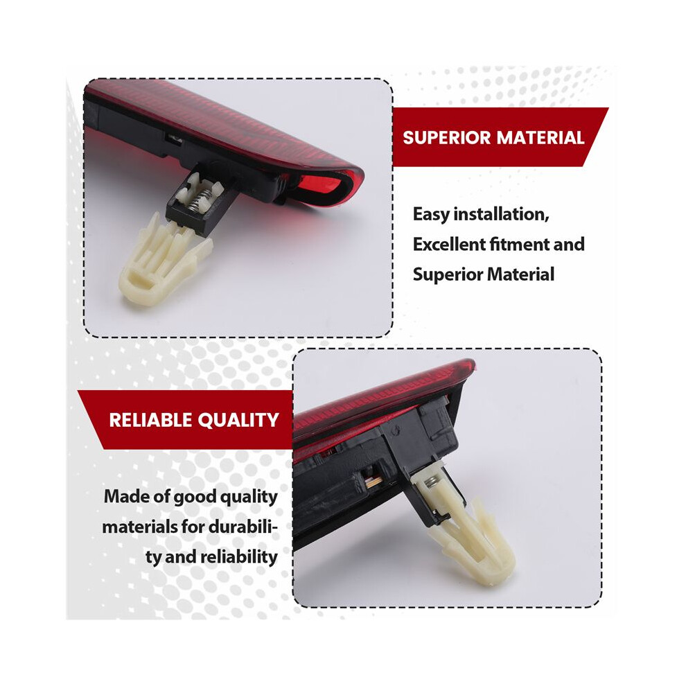 Car High Level Third Brake Led Rear Tail Stop For- A3 Sportback S3 Rs3 2004-2012 8P4945097c Red/Light 6032343644034