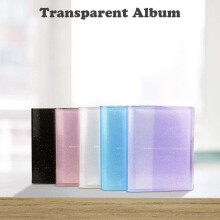 64 Pockets 3 Inch Cards Holder Binders Albums with Bling Cover for Board Games Card Multifunction Sleeve Holder D