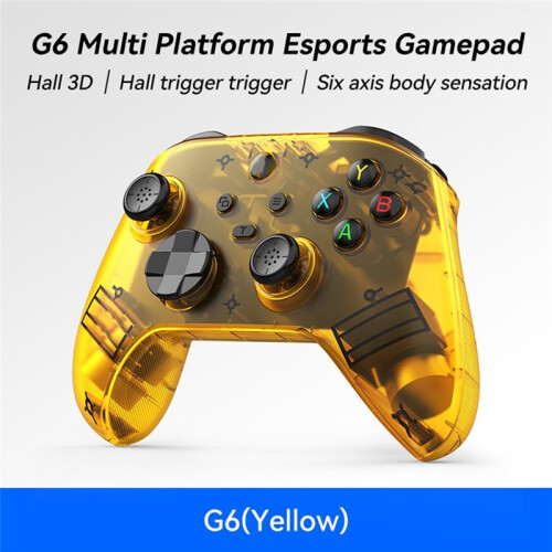 Para   1/2 Controller G6 Double Hall Wireless  Gamepads para  Pro Console Control Joystick e 1