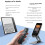 HANLINYUE  Remote Control for IOS Android Camera Music Page Turner E-Book Reader Short Video Swipe Black 5