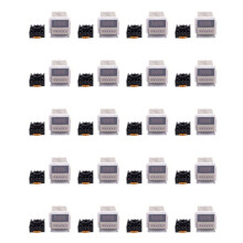 20X AC 220V 5A Programmable Double Delay Relay Device Tool DH48S-S