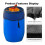 Mesh Cover for Rain Barrels, 4 Pcs Rain  Netting Screen with Drawstring for Protecting Fallen Leaf Debris 3