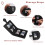 Wallet-Type Guitar Pick Holder Case Suitable for 6-String/4-String Guitar/Bass/Ukulele Holds 12 Picks Soft Leather 2