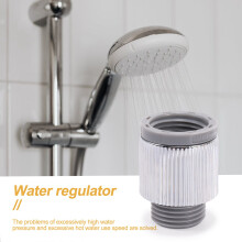 Water Flow Regulator Shower Bath Water Flow Control Valve Handheld Shower Heads Adjustable Showering Water Bath
