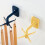 2PCS 360 Degrees Rotating Hook Kitchen Storage Bathroom Organizar Storage Rack Holder Wall Mounted Hanging Hooks-Black 9