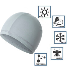 ProteccióN UV para la Cara de la Polaina del Cuello Mangas de Brazo de Enfriamiento de Seda de Hielo Conjunto de Gorro de Calavera para Mujer Hombre
