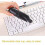 USB  Vacuum Cleaner Keyboard Tool PC Notebook Computer Brush Dust Removal Kit Computer Cleaning Tool, Black 3