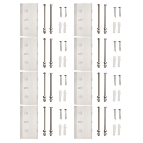 8X  Hanger Skateboard Wall Mount Deck Display Luxury Skateboard Storage Holder Rack