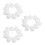 30  Eggs 6 cm White Easter Egg Decorative Egg for Painting or Sticking 1