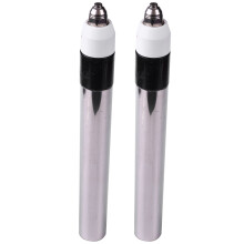 2X P80 Stainless Steel Straight Shank Plasma Cutting Metal Cutting Torch Electrode Nozzle