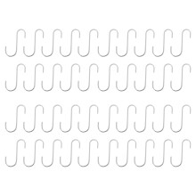 Lot de 40 Crochets En S de Suspension En Acier Inoxydable pour la Batterie de Cuisine Ou A Viande Boucher
