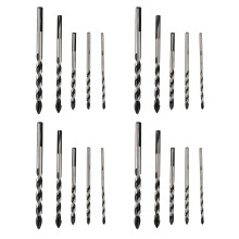 20 Pieces Multi-Material Tungsten Carbide Drill Bit Set for Porcelain Ceramic Tile,Concrete,Brick,Glass,Plastic Masonry