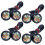 8 pezzi 12V 23mm Dual Color Switchback 4014 12 LED DRL  Eye Daytime Light 1