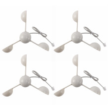 4X WH-SP-WS01 Anemometer Wind Speed Measuring Instrument Wind Speed Sensor Instrument for Misol Anemometer