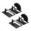 2X Variable Angle Grinder Cutting Machine Conversion Tool Angle Grinder Holder Safety Shield DIY Tools (with Case) 1
