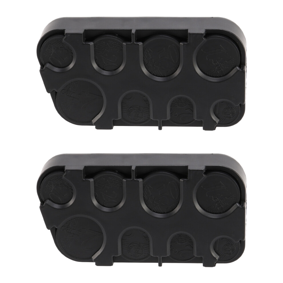 Typecat 2X Euro Coin Dispenser Storage Coins Storage Box Dispenser