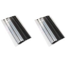 200 Peel and Stick Tin Ties, Wire Bendable, Coffee Bag Ties Sealing Bead of Baked Food Bag 5.5 Inch-Black