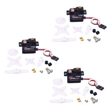 3X SURPASS HOBBY S0017M 17G Metal Gear 1.8KG Digital Servo for RC Airplane Robot 1/18 Truck Car Boat Duct Plane